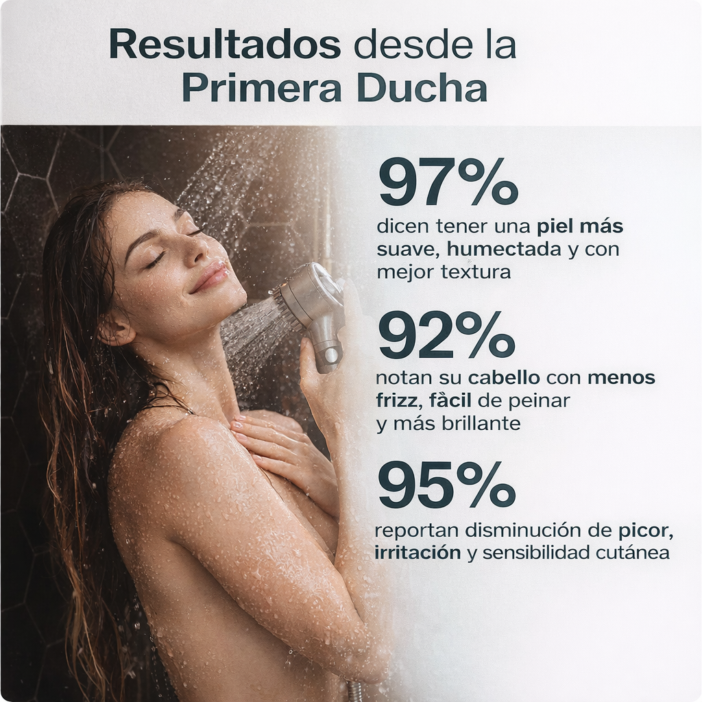 Cabezal de Ducha con Filtro