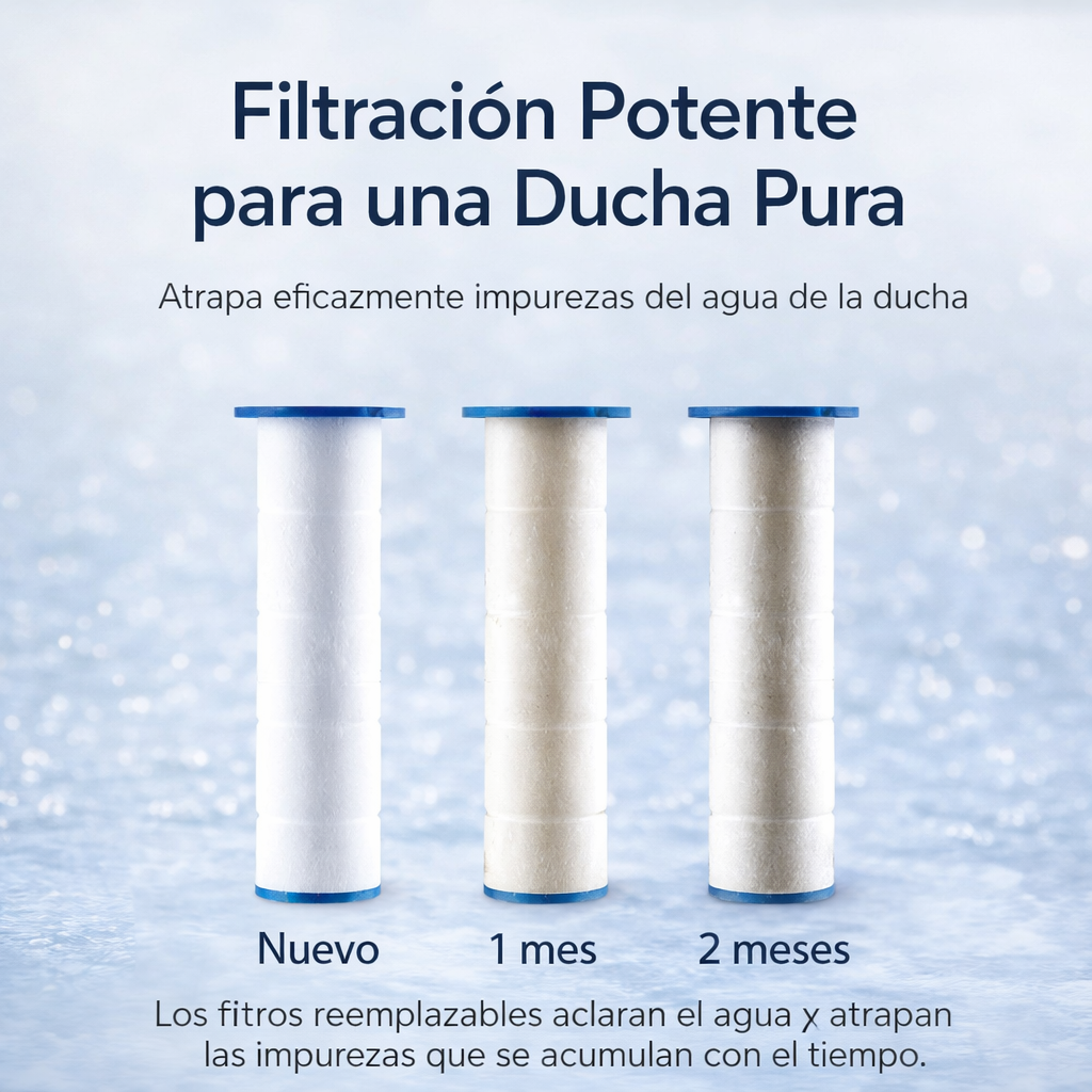 Cabezal de Ducha con Filtro