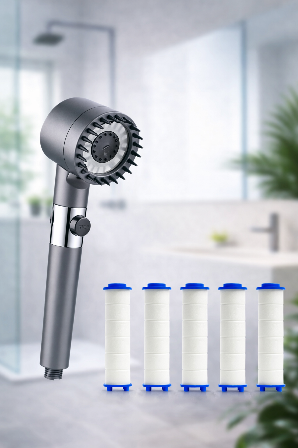 Cabezal de Ducha con Filtro